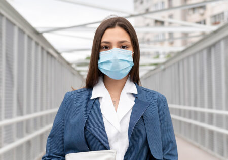 رعایت بهداشت در ماسک زدن