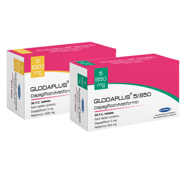 گلوداپلاس® (داپاگلیفلوزین/متفورمین)